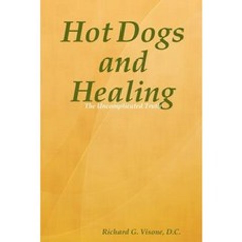 Hot Dogs and Healing Paperback, Richard G. Visone, D.C.