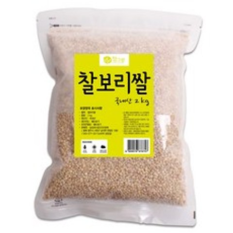 청그루 찰보리쌀, 2kg, 1개