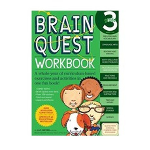 Brain Quest Workbook : Grade 3 With Stickers, Workman Publishing