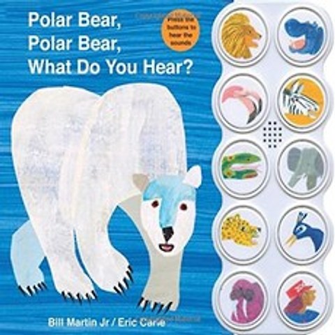 Polar Bear Polar Bear What Do You Hear? BOARDBOOK, PriddyBooks