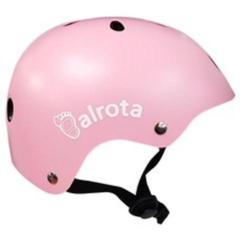 발로타 사이즈조절형 유아동 청소년용 안전헬멧, 핑크