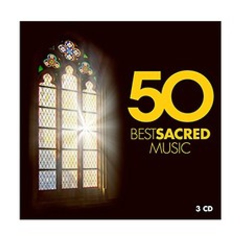 VARIOUS - 종교음악 베스트 50 유럽수입반, 3CD