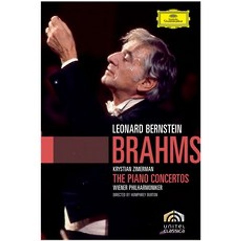JOHANNES BRAHMS - THE PIANO CONCERTOS/ KRYSTIAN ZIMERMAN LEONARD BERSTEIN 브람스: 피아노협주곡 - 짐머만 & 번스타인 EU수입반, 1CD