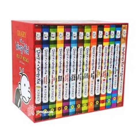 Diary of a Wimpy Kid 14 Book Box Set, Amulet Books