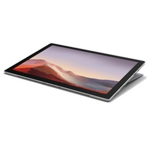 마이크로소프트 서피스 프로7 플래티넘 노트북 VDV-00010 (i5-1035G4 31.2cm WIN10 Home), 윈도우 포함, 128GB, 8GB