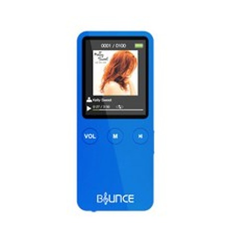 엠피지오 72시간 연속 재생 바운스 MP3 8GB, 블루