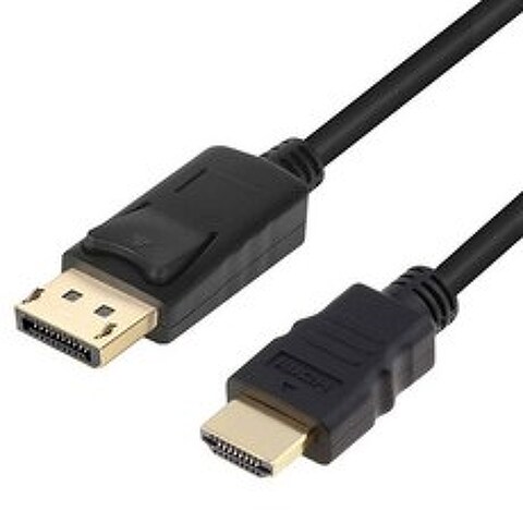 컴길 디스플레이포트 to HDMI 케이블 2m