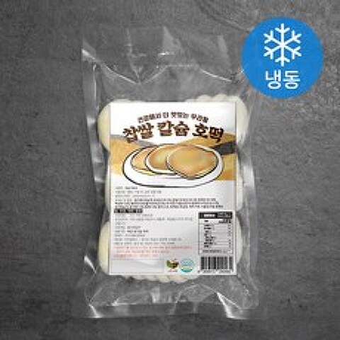 다예 우리밀 찹쌀 칼슘 호떡 (냉동), 30g, 30개