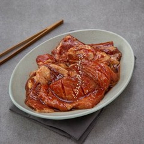 케이프라이드 진짜 한돈 돼지 갈비로 만든 수제 양념 돼지 불갈비, 1.5kg, 1개