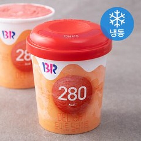 배스킨라빈스 토마토 딜라이트 아이스크림 (냉동), 474ml, 1개