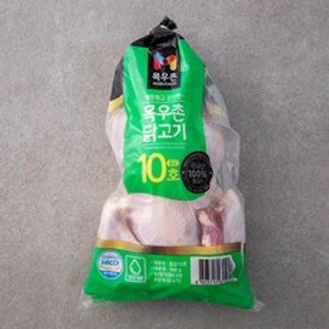 목우촌 닭고기 통닭 10호 개체봉투 (냉장), 900g, 1개