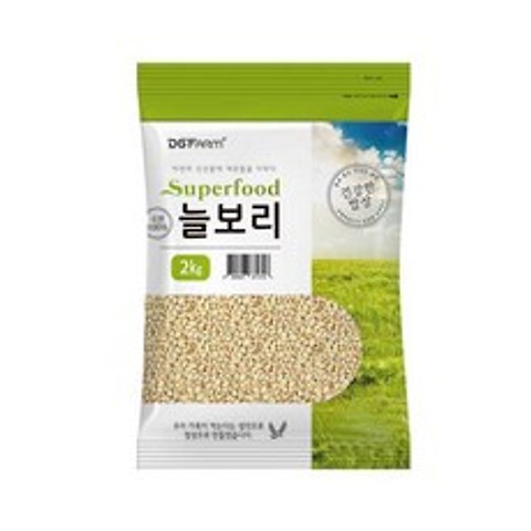대구농산 2020년 햇곡 건강한밥상 국산 늘보리쌀, 2kg, 1개