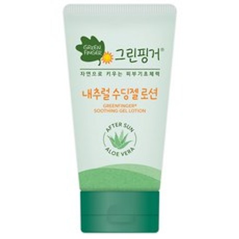 그린핑거 내추럴 수딩젤 로션, 100ml, 1개