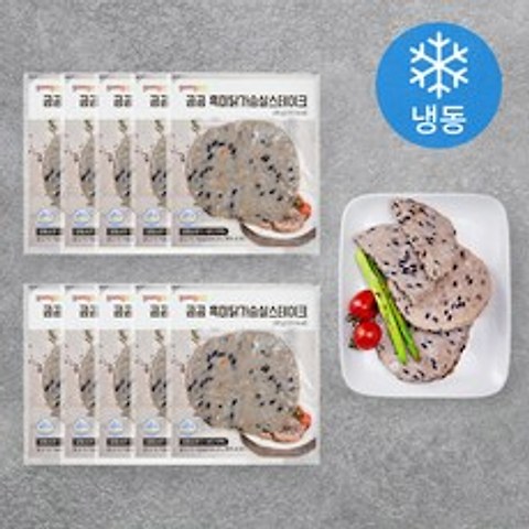 곰곰 흑미 닭가슴살 스테이크, 100g, 10개입