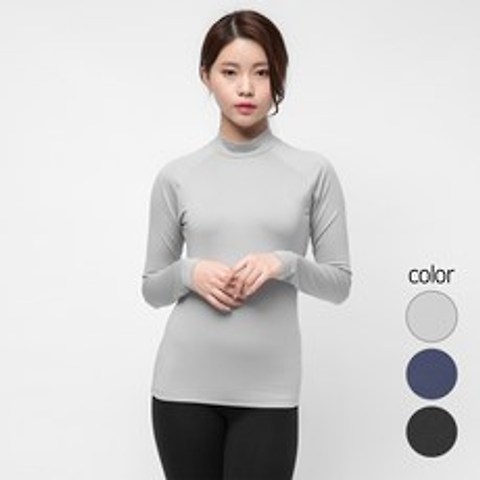 캐럿 여성용 기능성 긴소매 라그란 티셔츠