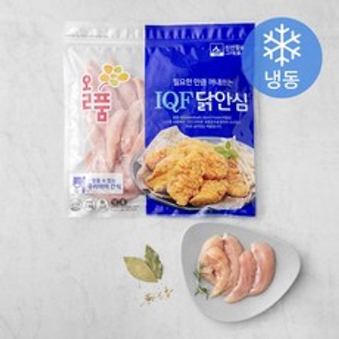 올품 IQF 닭고기 안심 (냉동), 2kg, 1개