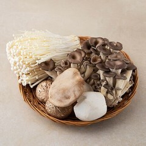 국내산 샤브샤브용 버섯 모듬, 800g, 1팩