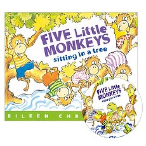 [JYbooks(제이와이북스)]노부영 Five Little Monkeys Sitting in a Tree (원서 & 노부영 부록CD) (Paperback + CD), JYbooks(제이와이북스)
