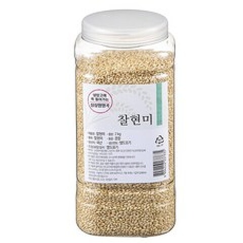 월그그린 싱싱영양통 찰현미, 2kg, 1개
