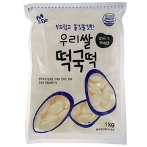 [농산식품 ] 우리쌀떡국떡 1kg