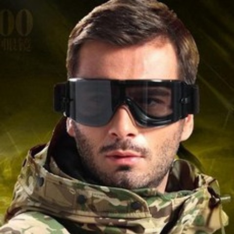 군사 고글 3 렌즈 전술 육군 선글라스 Paintball Airsoft 사냥 전투 전술 안경|x800 airsoft|glasses glassesglasses tactical, 1개, no box black frame, 단일