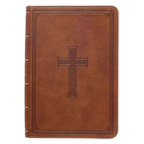 Christian Art Publishers 영어 성경 바이블 KJV 킹제임스버전 큰 글씨 Holy Large Print Bible Tan Leather