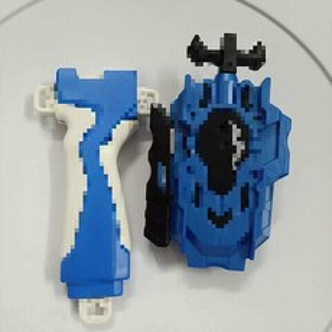 파란 끈 bey 아이 양용 철사 손잡이 발사기, Launcher-Grip