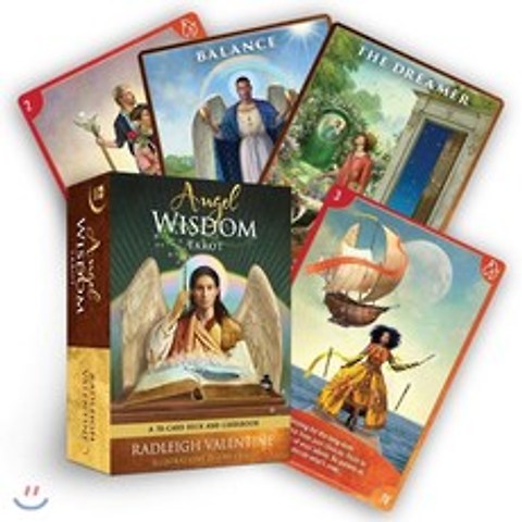 Angel Wisdom Tarot : A 78-Card Deck and Guidebook, Hay House, 9781401956707, Radleigh Valentine/ Nicolet...