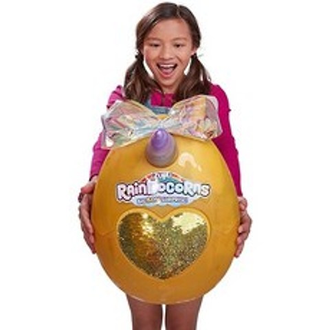 Rainbocorns Shop Rainbocorns Giant Big Bow Surprise Mystery Egg (Includes 25+ Surprises!) By Zuru-, 원 컬러_Multi-colored Heart, 원 컬러_Multi-colored Heart, 상세 설명 참조0