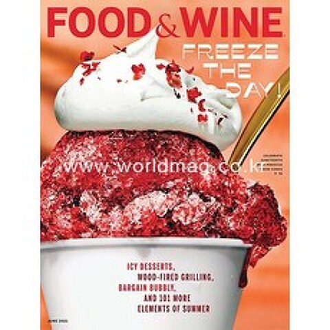 Food & Wine Usa 2021년6월호