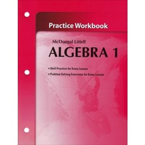 Holt McDougal Larson Algebra 1 Practice Workbook
