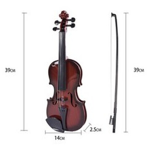이우미 어린이 음악 완구 장난감 바이올린 전동 연주 초보 악기 선물 가능 3-6세RJ169, Type-B