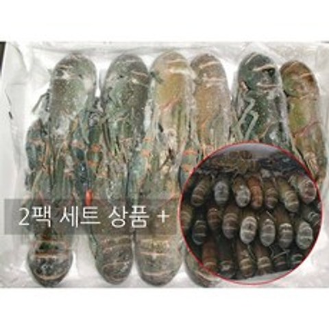 랩쿡 크레이피쉬 민물가재 2box 2팩 8-12미+16-20미 +소스포함 세트