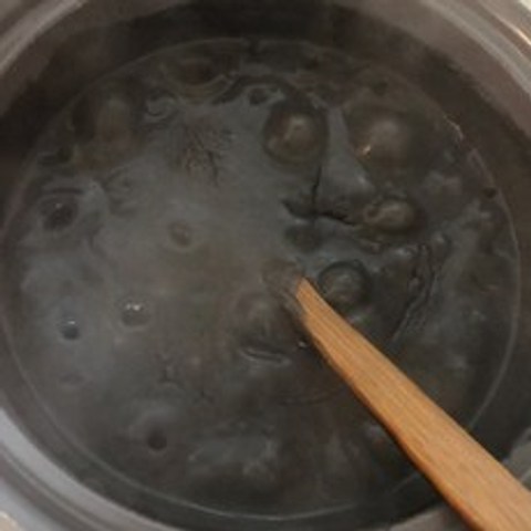 국산 흑임자죽 검은깨죽 가루 분말 500g 끓이는법