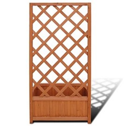 Trellis Planter with Weather-Resistant for Outdoor Garden Patio Backyard Herbs Tomatoes Beans peas 2 4 x 11.8 x 4 5, 본상품