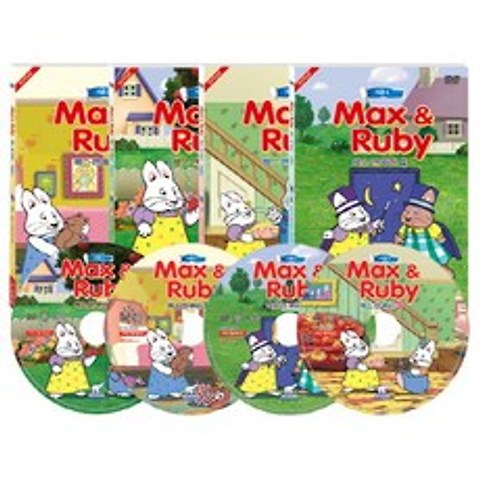 Max and Ruby(맥스 앤 루비)시즌1 세트, 4CD
