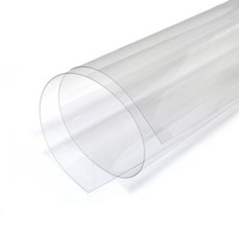 PET필름 PVC필름 대전방지필름 아스테이지 방풍비닐 투명필름 투명시트지 미끄럼방지패드 DIY비닐공예, 1개, 투명 PET필름 125mic 600mmx3M