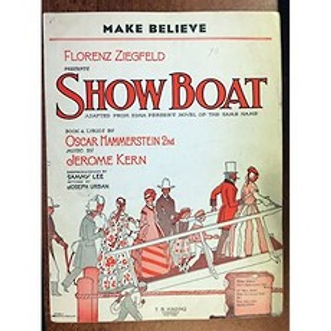 1927 Broadway Show Showboat에서 믿을만 (오스카상 슈트 슈타인과 제롬 커플 스틱 음악), 본상품