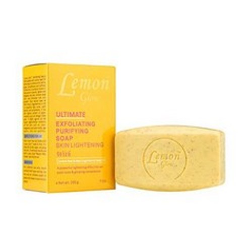 Lemon Glow Ultimate Exfoliating Purifying Soap 레몬 글로우 엑/9017155, 상세내용참조