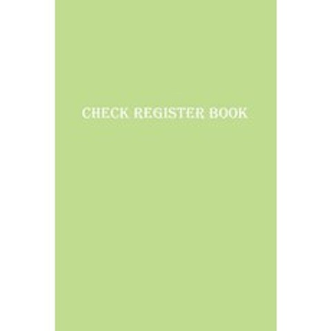 Check and Debit Card Register: Stylish Tomatillo Green Color Trend 2021 - 120 Pages Small Size 6 x 9... Paperback, Papeterie Studio, English, 9783353776389