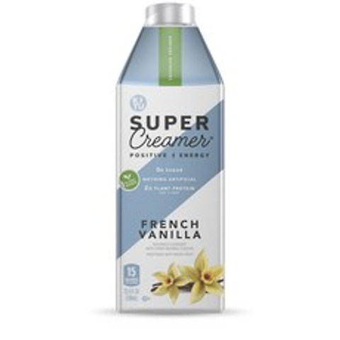 키투 슈퍼 크리머 포지티브 에너지 750ml 무설탕 프로틴, 프렌치 바닐라(French Vanilla), 1개