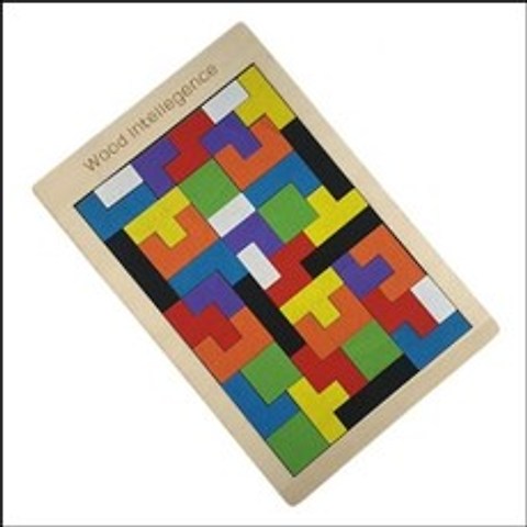 지니로드_뚠뚠샵원목 테트리스 블록 퍼즐 퍼즐놀이 어린이퍼즐 테트리스퍼즐 원목퍼즐 우드퍼즐부재시 문자, ♡찐_단일상품, ♡찐_단일상품