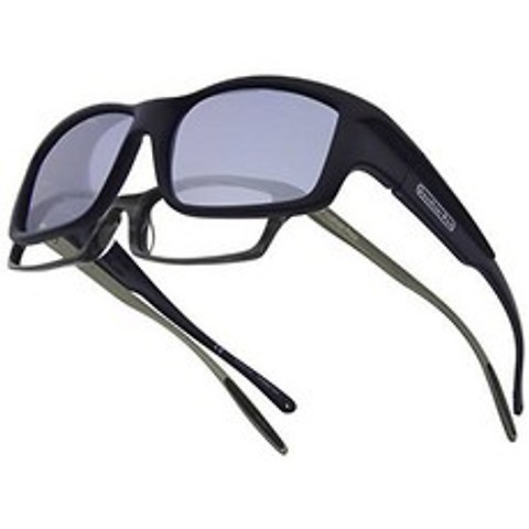 Fitovers Fitovers Eyewear Yamba/Nagari Sunglasses (Satin Black Polarv