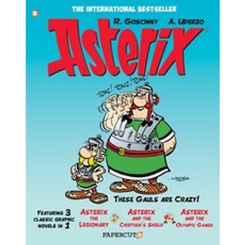 Asterix Omnibus #4: Collects Asterix the Legionary Asterix and the Chieftains Shield and Asterix ... Paperback, Papercutz