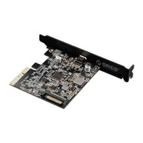 ORICO 노트북에 대한 ASM3242 칩셋에 USB 3.2 20Gbps PCI-E Express 확장 카드 어댑터를 C PCI-Express를 입력, 검정