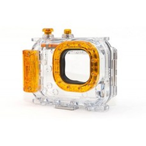 [해외] ETSUMI컴팩트 카메라용 수중 하우징 Seashell-SS2앰버 오렌지 ZE-SS-2AMBER하우징 경우 통신 판매, 단일옵션