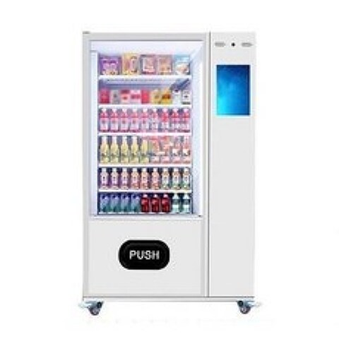 맞춤 제작 냉장 자동 판매 자판 기 전자동판매기 상용무인판매기 밀크티판매기 냉라면음료 강, 01 자판기