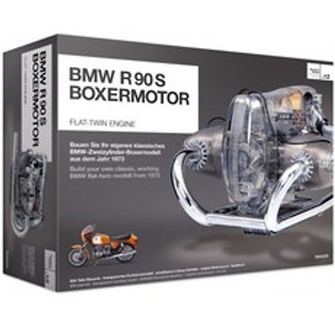 BMW R90S Boxer 오토바이 엔진 실작동 모형 1:2 Scale, 단품