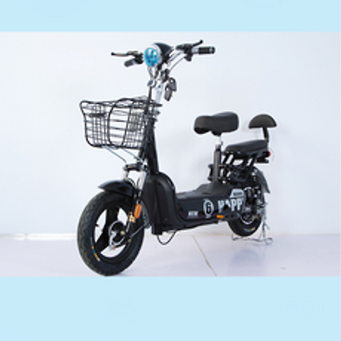 JJ전동스쿠터3 페달식전기자전거 전동스쿠터 리튬배터리 바이크 세발, 블랙