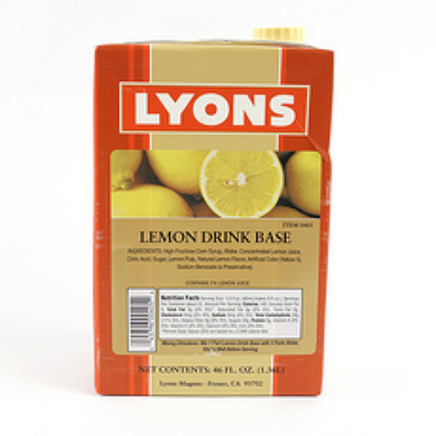 세미 라이온스 레몬맛 드링크 베이스 1.36L